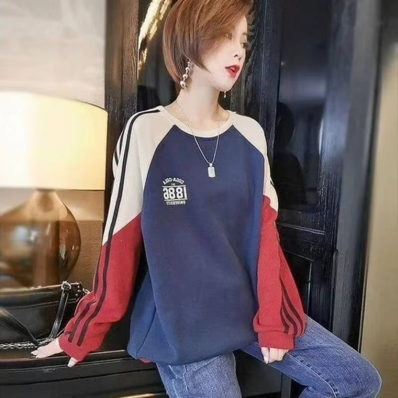 Oversized Autumn Crewneck Pullover