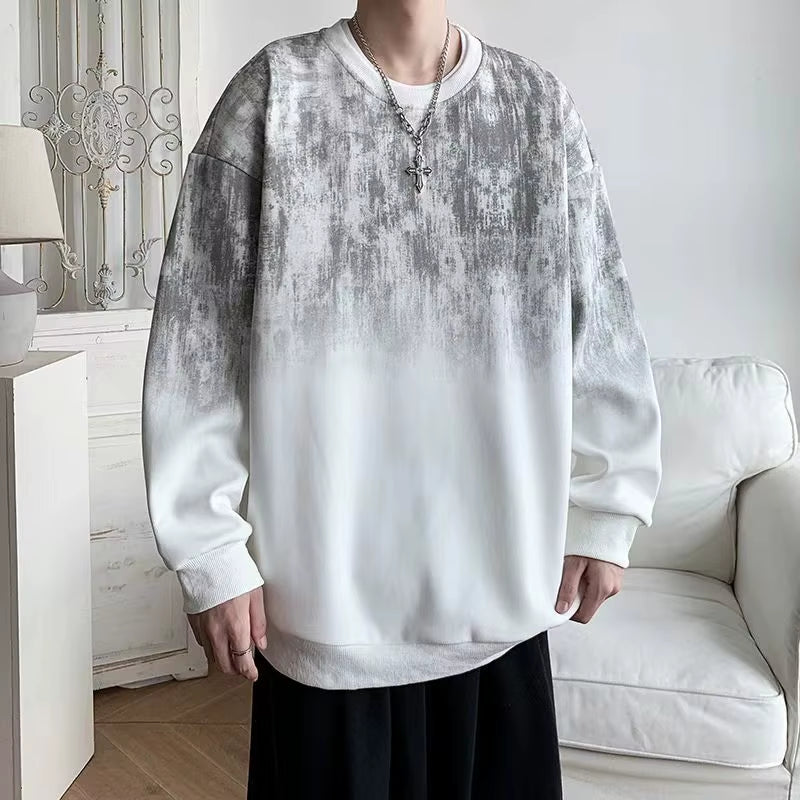 Pullover Neck Funny Welcome Deal Cheap Aesthetic No Brand Overfit New in Loose Warm Male Sweatshirt Crewneck