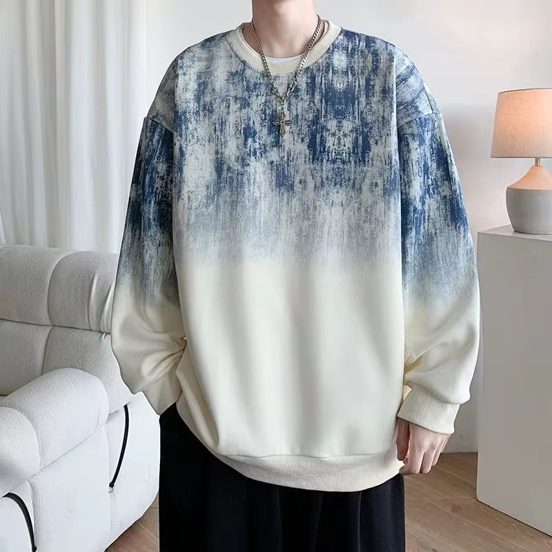 Pullover Neck Funny Welcome Deal Cheap Aesthetic No Brand Overfit New in Loose Warm Male Sweatshirt Crewneck