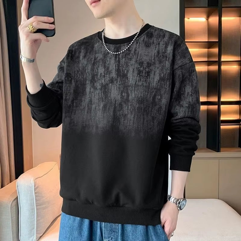 Pullover Neck Funny Welcome Deal Cheap Aesthetic No Brand Overfit New in Loose Warm Male Sweatshirt Crewneck